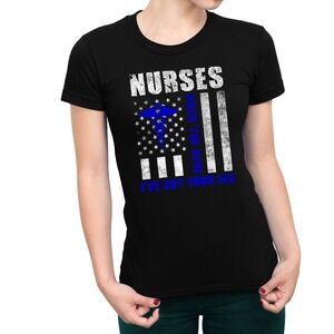 Nurses Back The Blue I_ve Got Your Six T-Shirt